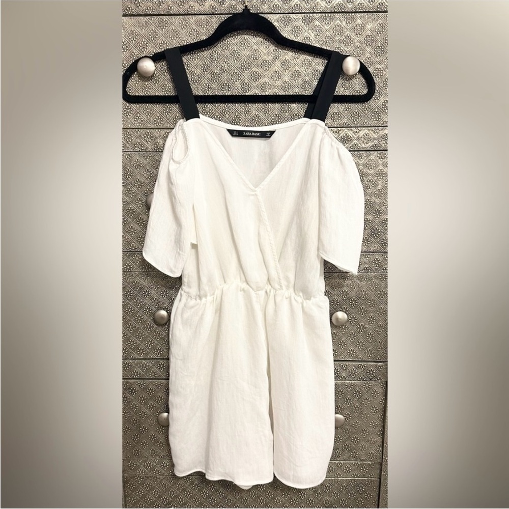 ZARA Cold Shoulder Romper